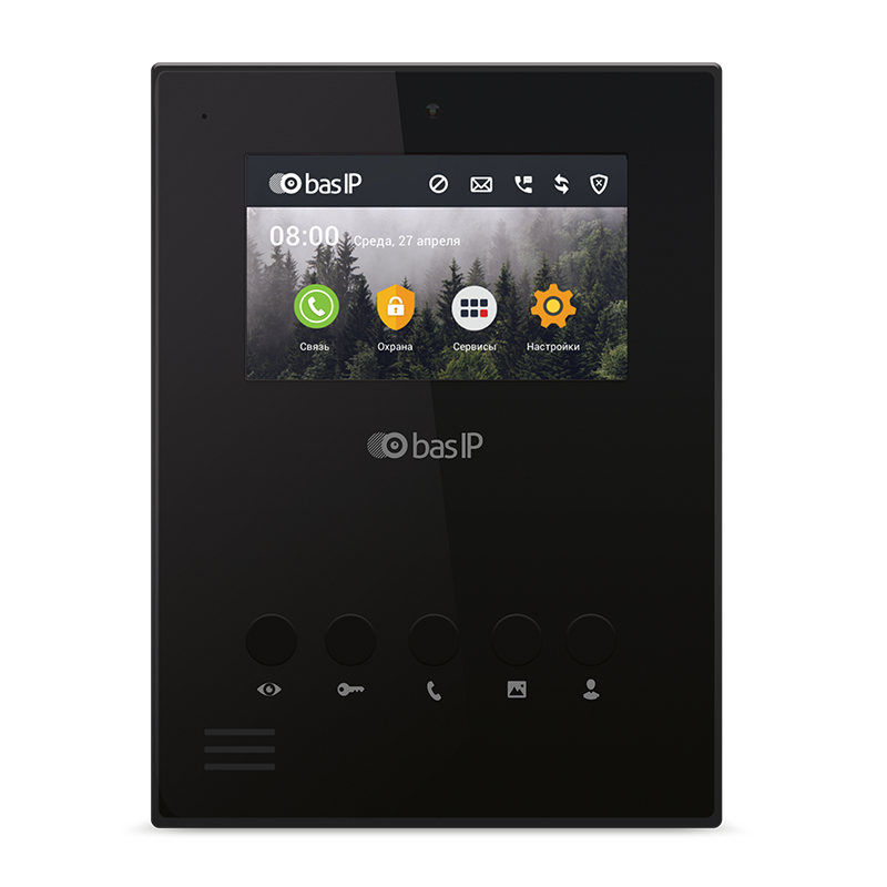  IP ВИДЕОДОМОФОН AU-04LA BLACK