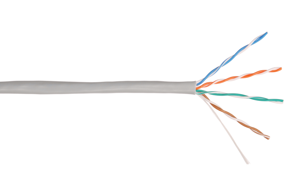 Внутренний кабель UTP  4х2х0.52 cat 5e cu  витая пара